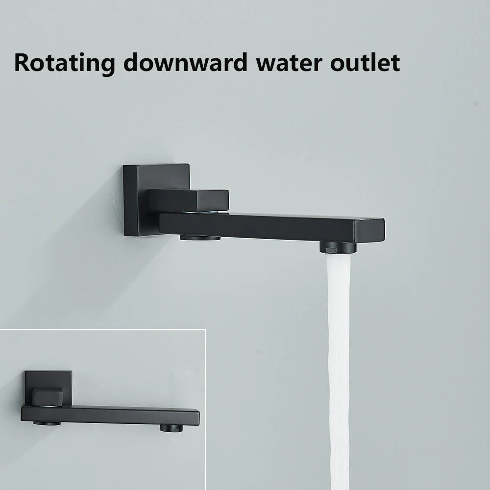 Luxury Thermostatic Shower Systems Big Rainfall Shower Concealed