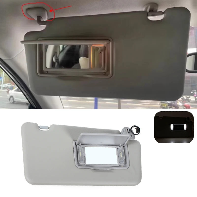 Renault Koleos 2008-2016 Front Sunvisor Wth Makeup Mirror