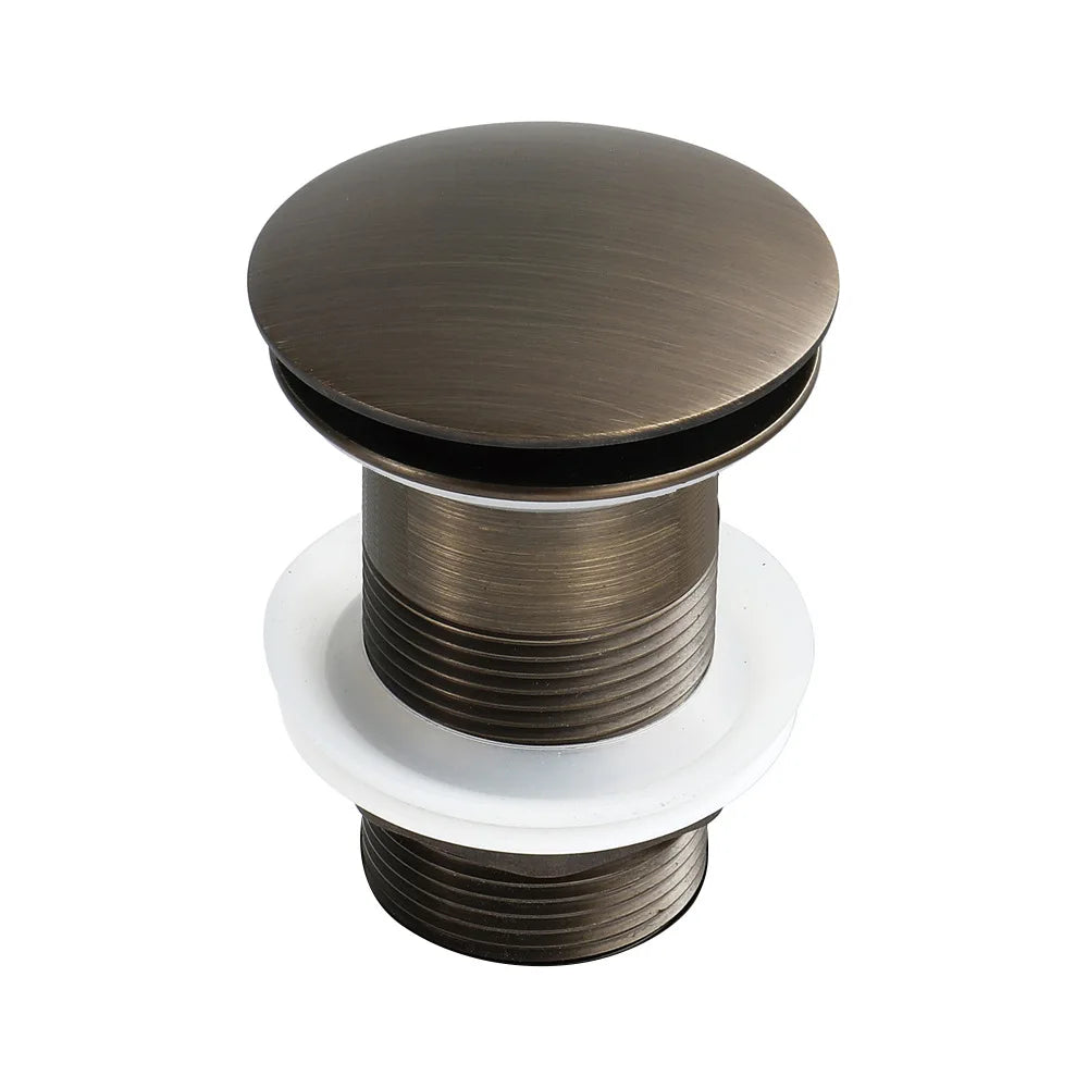Drain Stoppe Gold Bathroom Basin Sink Pop-Up Drain