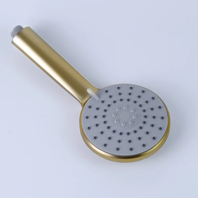 Slide Bar Hand Shower Brushed Matt Gold Functions
