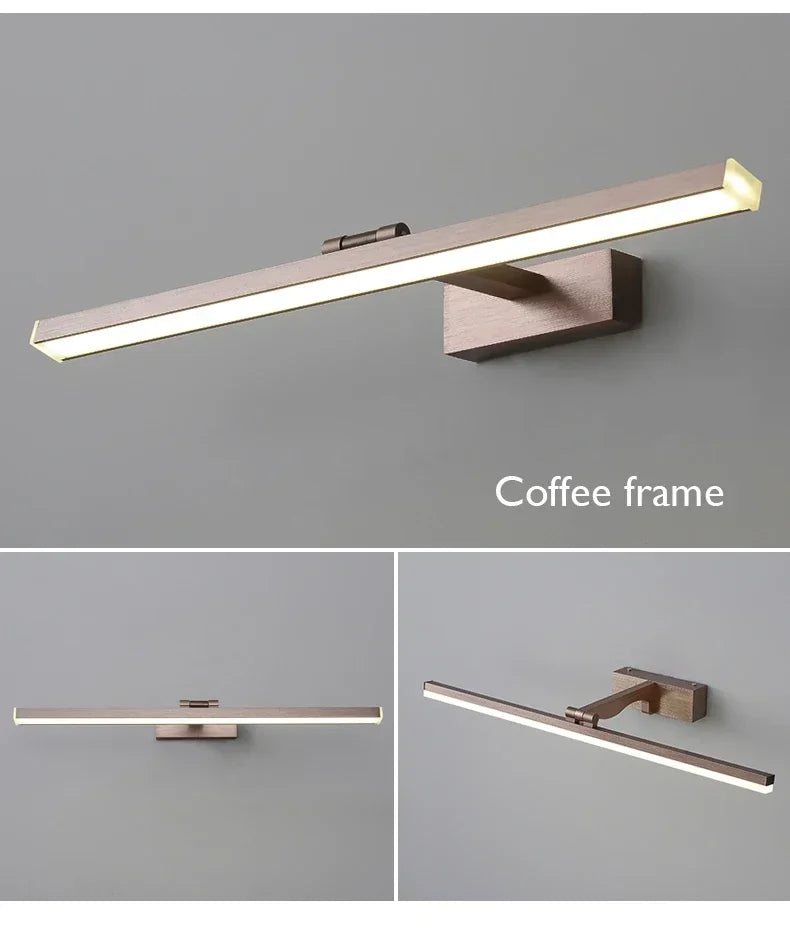 Led Modern Acrylic Wall Lamp White Black Mirror