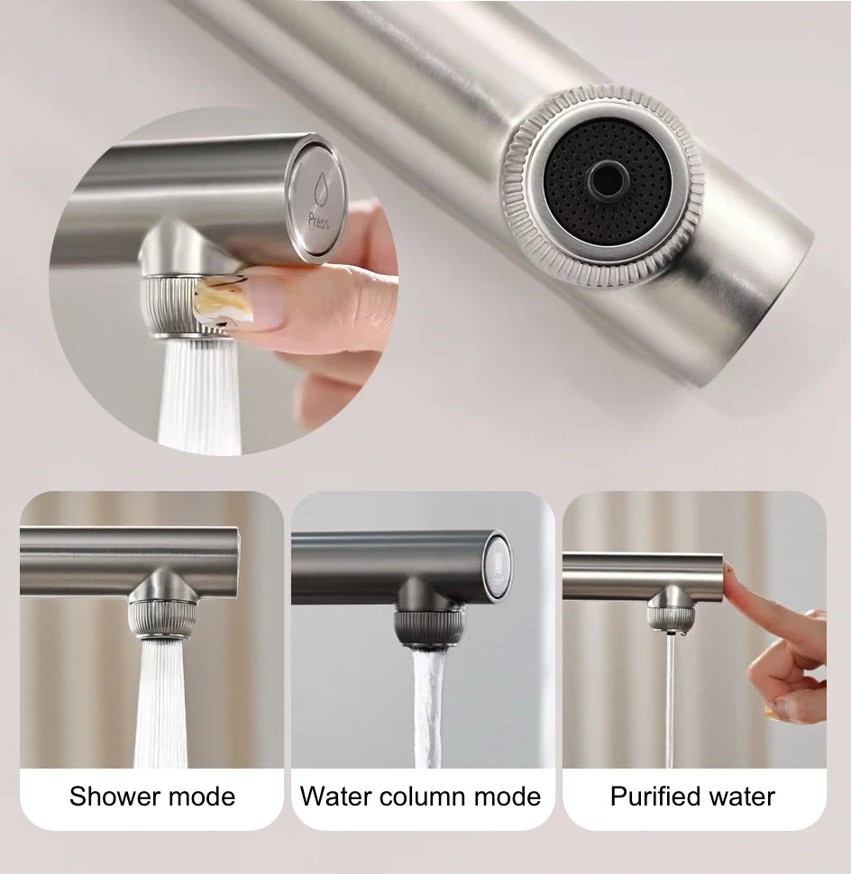 Vgx Gold Faucet Dual Spout Pure Drinking Water