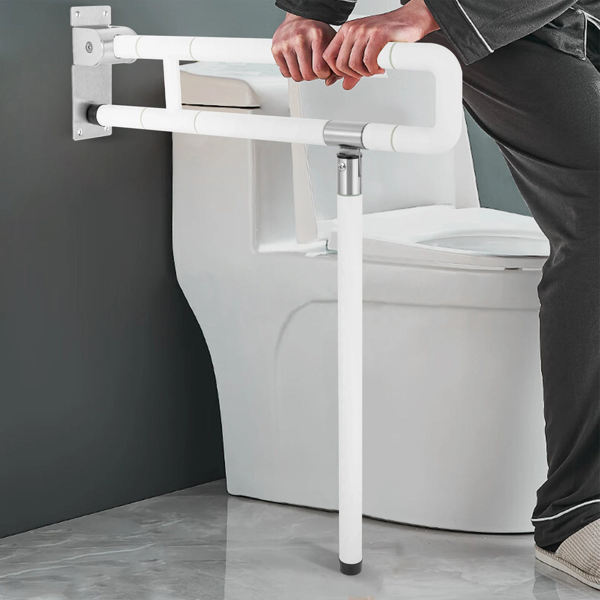 Toilet Handle Disabled Toilet Grab Bar Wall Grab