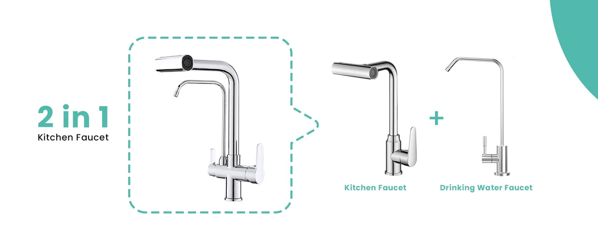 Feiyu Touch Filter Sink Faucet Pull Down Cold