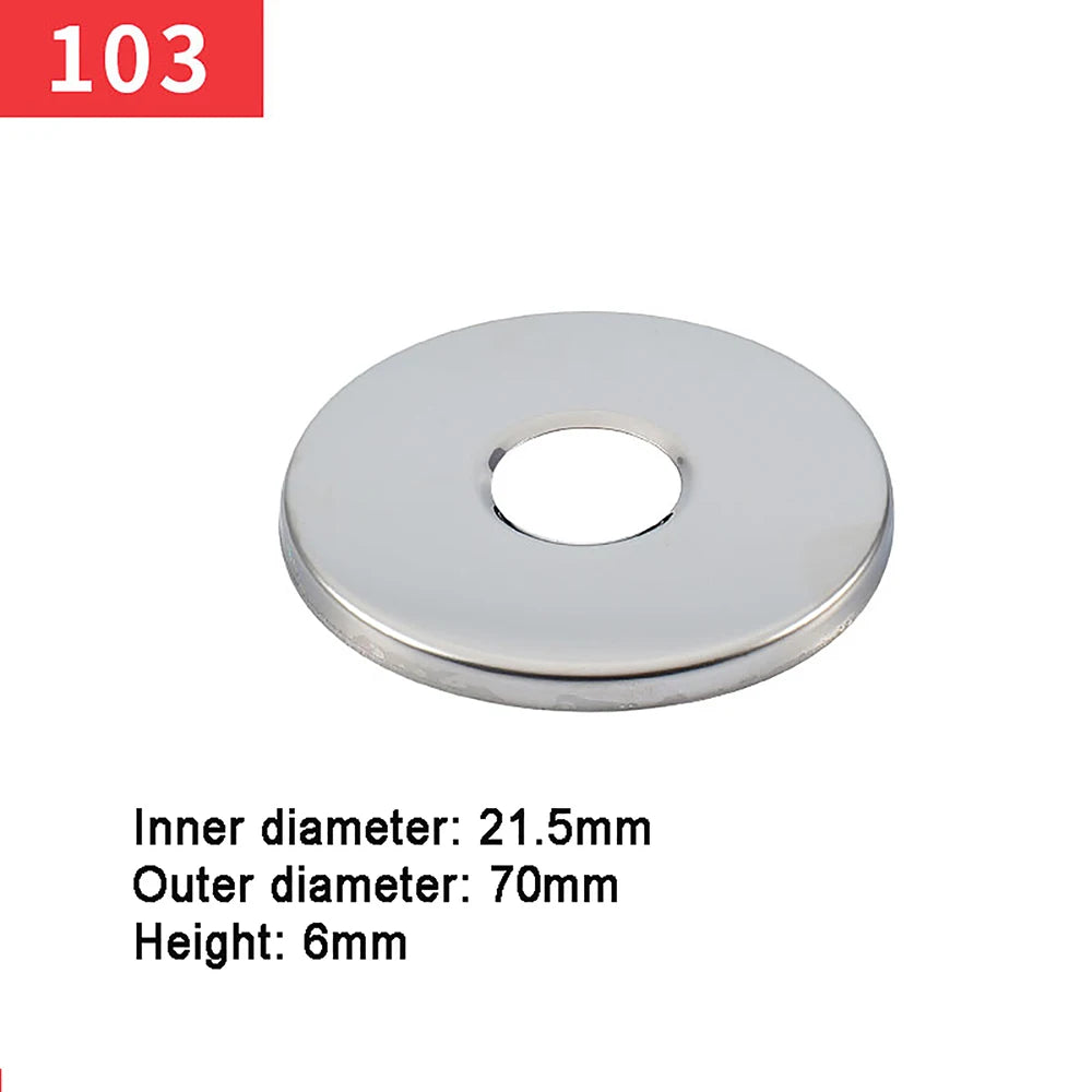 1pcs Stainless Steel Water Pipe Wall Covers Shower