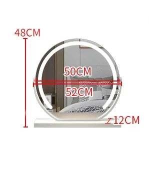 Led Makeup Mirror Lamp Desktop Intelligent Dressing Mirror