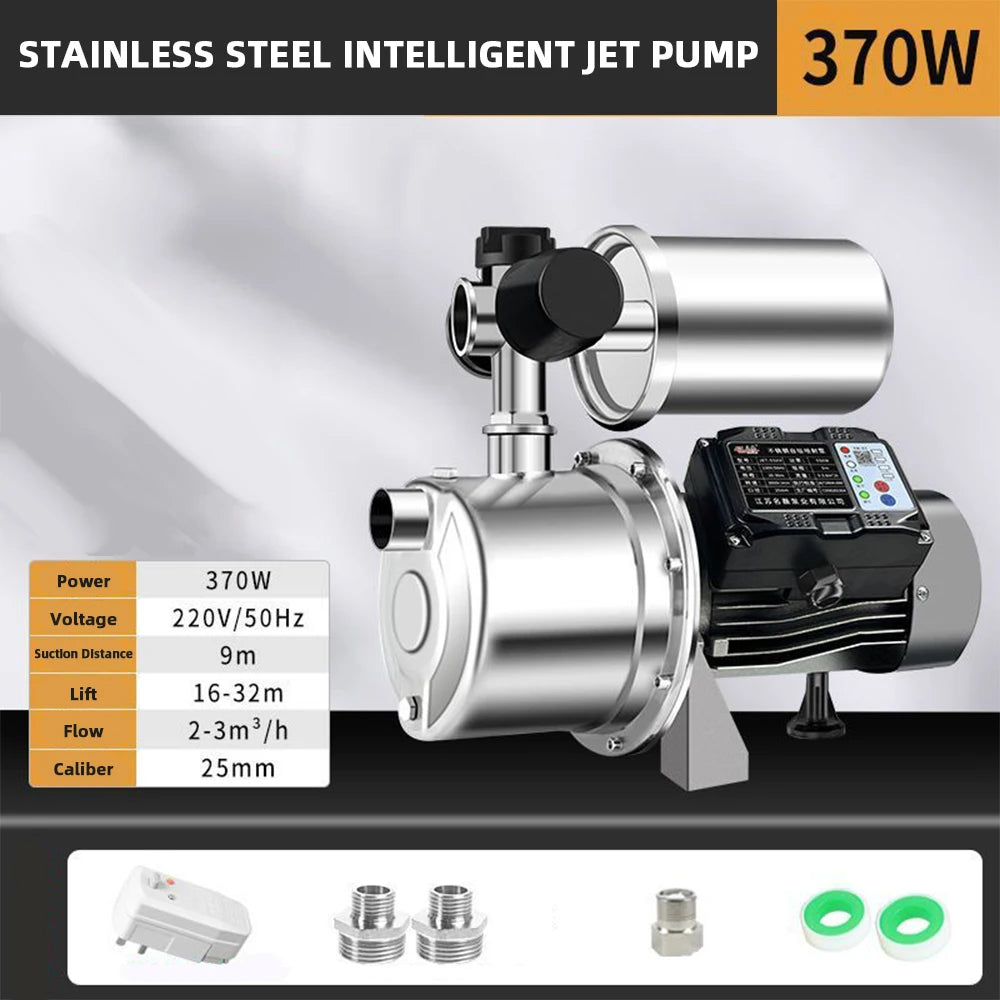 Electric Jet Pump Stainless Steel Self-Priming Pump Tap