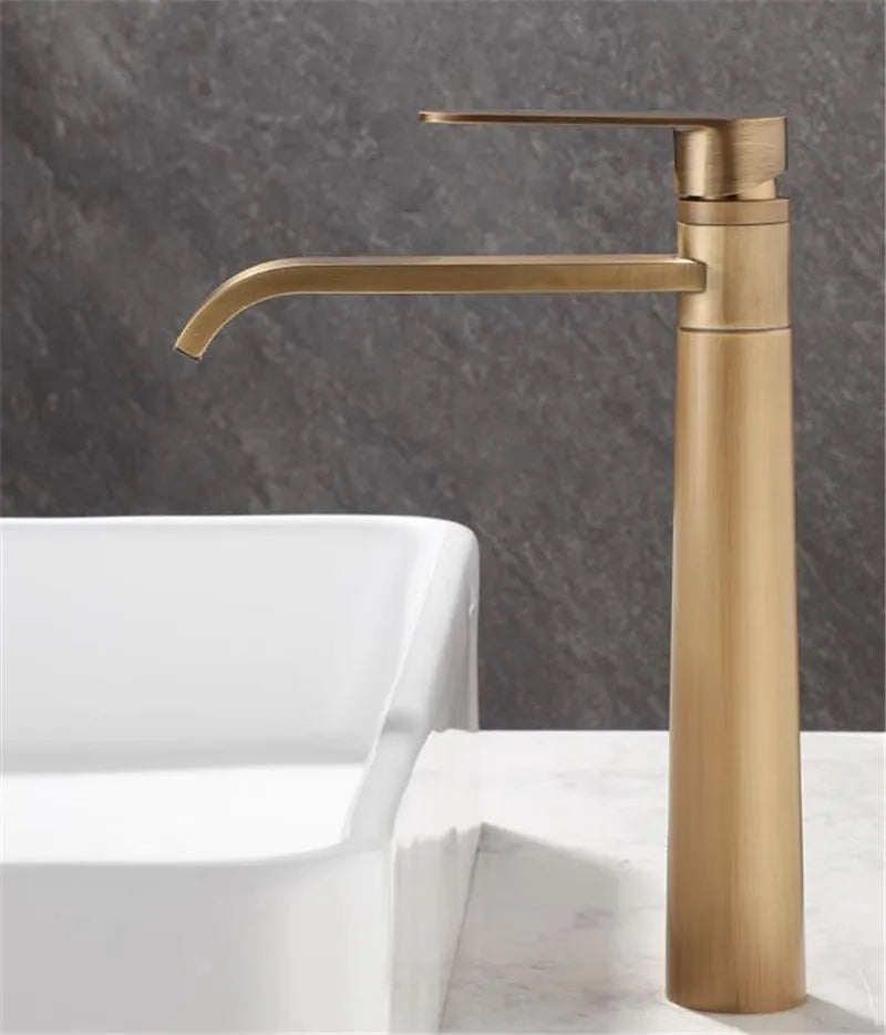 Basin Faucets Antique Bronze Bathroom Faucet & Cold