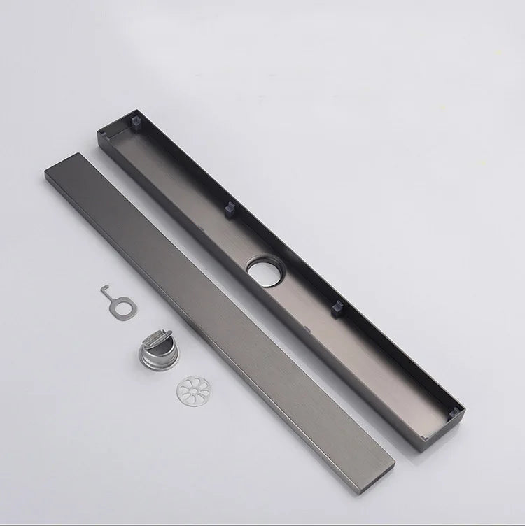 600 To 1000mm Black/Gold/Gunmetal Gray Long Strip Floor