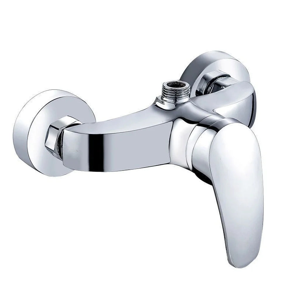 Zinc Alloy Shower Mixer Tap Wall Mounted Bathroom