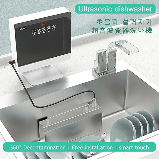 110v/220v Sink Dishwasher Small Free-Standing Installation-Free