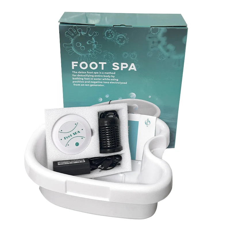 Detox Ionic Foot Spa Bath Machine Basin Massage