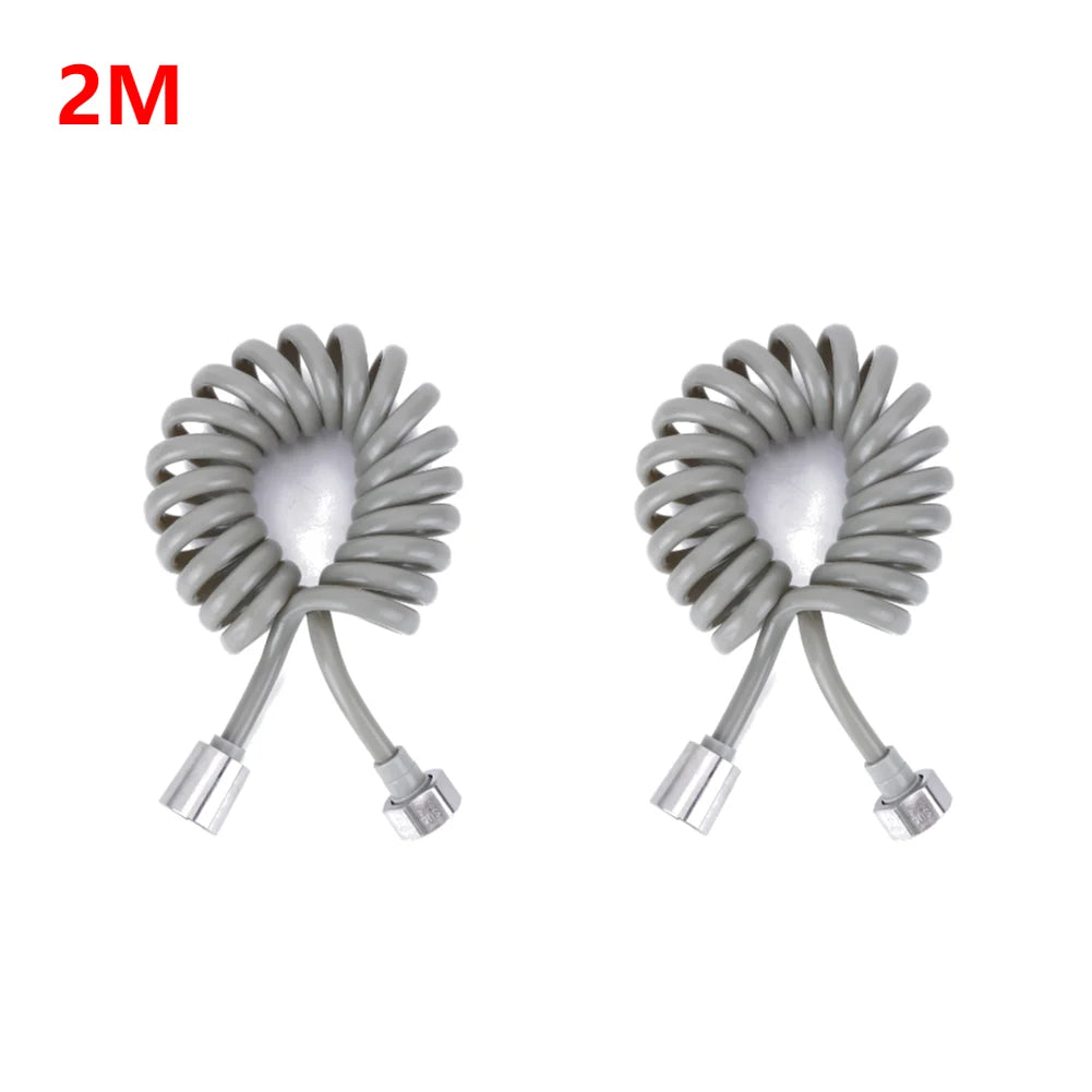 2/3/5m Flexible Shower Hose Universal Spring Extension Hand