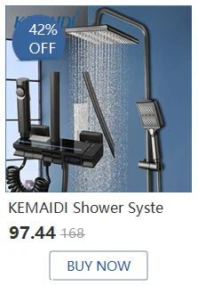 Kemaidi Bathroom Sink Countertop Basin Bowl Faucet Washroom