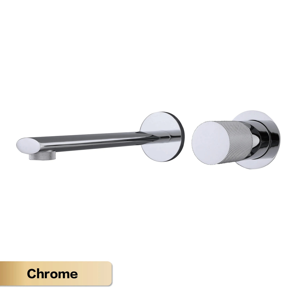 Luxruy Rose Gold Brass Wall-Embedded Bathroom Faucet 2hole
