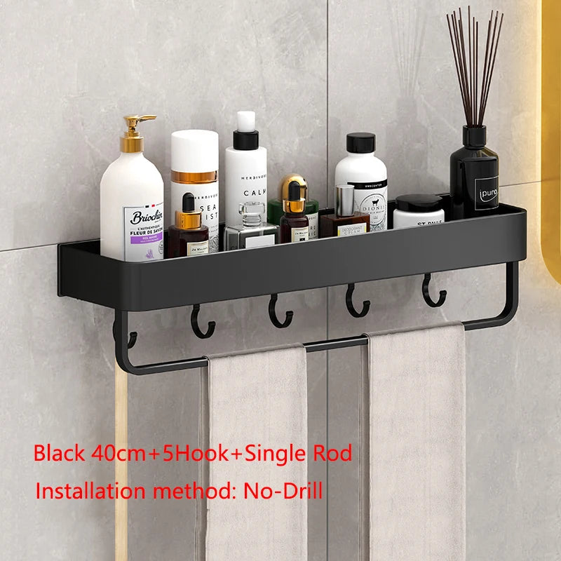Bathroom Shower Shelf Shower Caddy Wall Floating Shelf