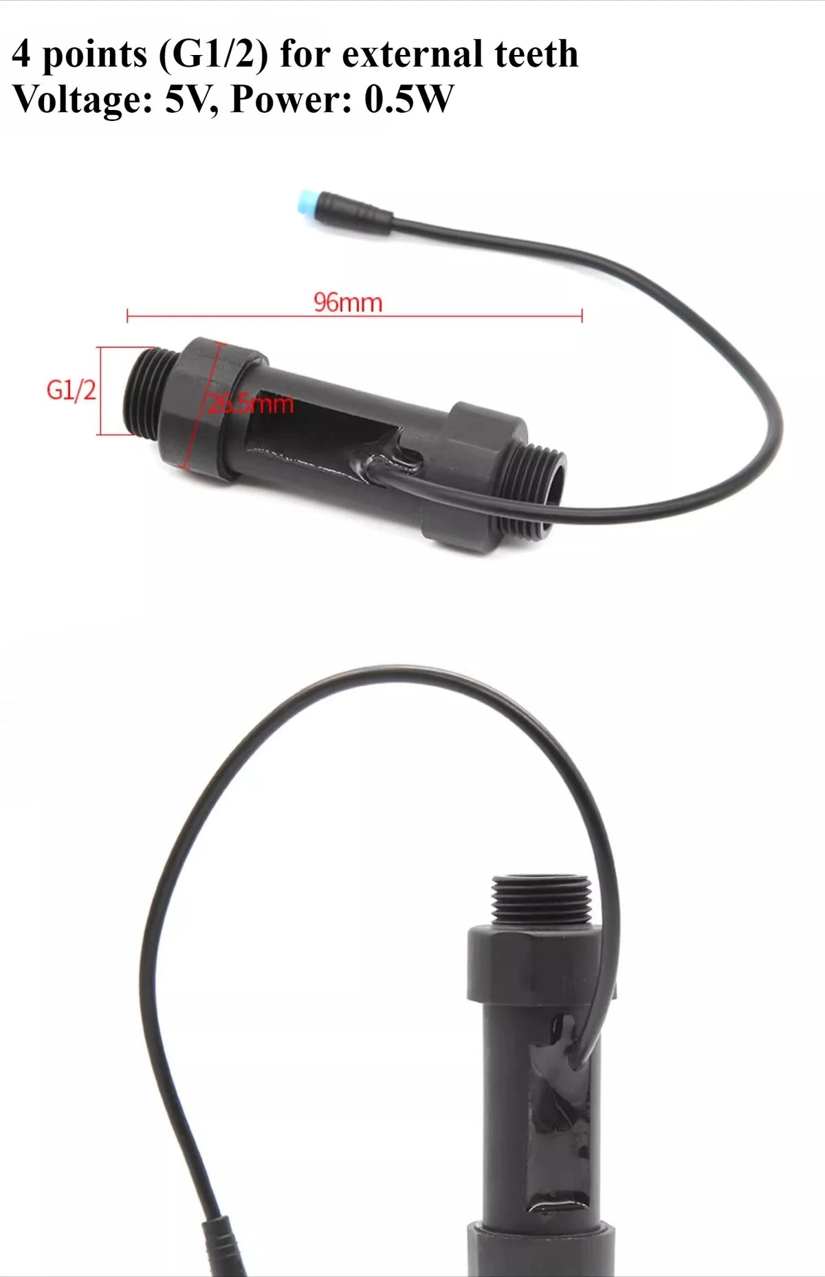 Water Flow Generator Micro Generator Intelligent Bathroom Shower