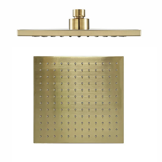 Brass Square Rain Shower Head Quality Bathroom Bath