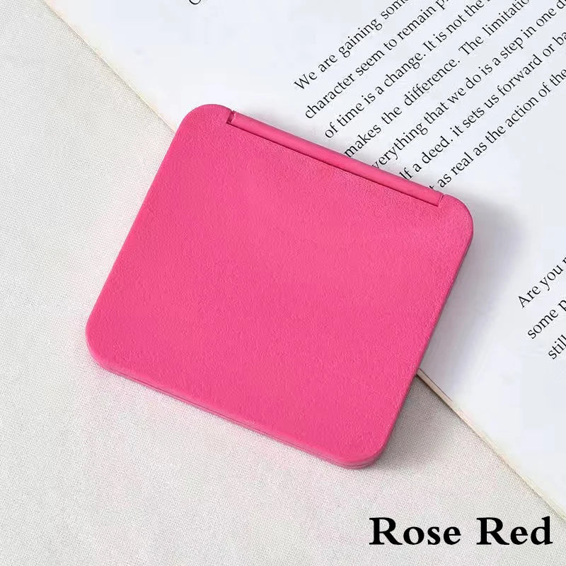 2-Face Makeup Mirror Square Cute Girl Gift Hand