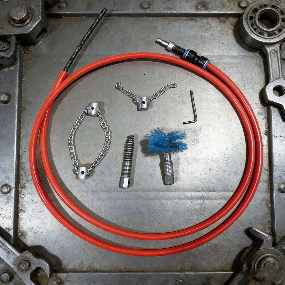 Hand Crank Drain Snake Toilet Sink Shower Bathtub