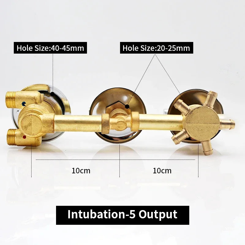 Thermostatic Shower Faucets 2/3/4 Outlet 10cm /12 5cm
