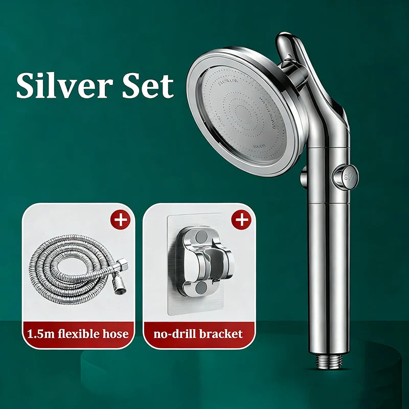 Handheld Overhead Shower Head Dual-Purpose Booster Shower Head