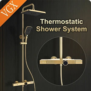 Vgx Shower System Gold Bathroom Shower Head Luxury