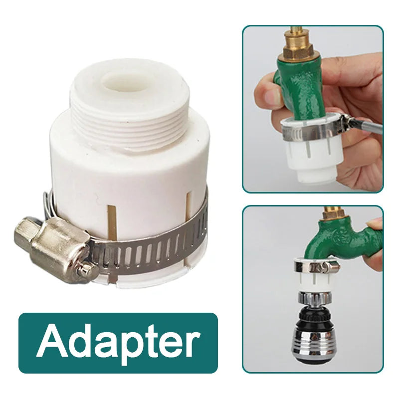 Faucet Extender 360 Degree Rotary Sink Faucet Bubbler