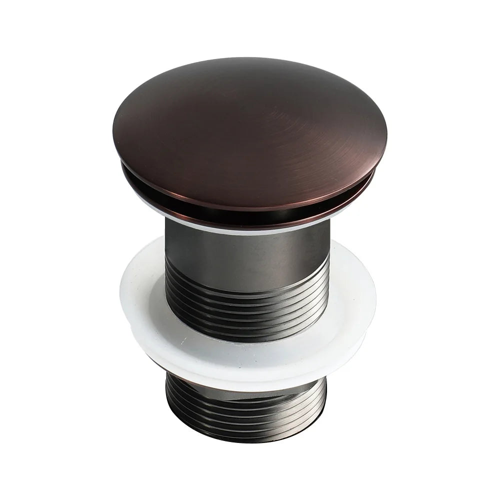 Drain Stoppe Gold Bathroom Basin Sink Pop-Up Drain