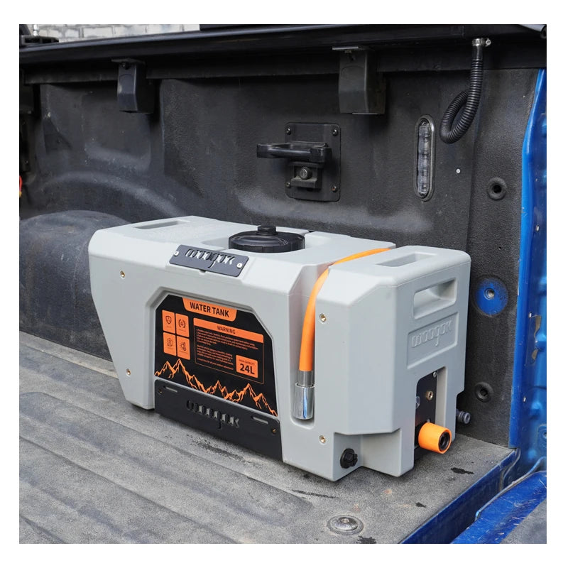 Car Mounted 24l Water Tank Large Capacity Camping