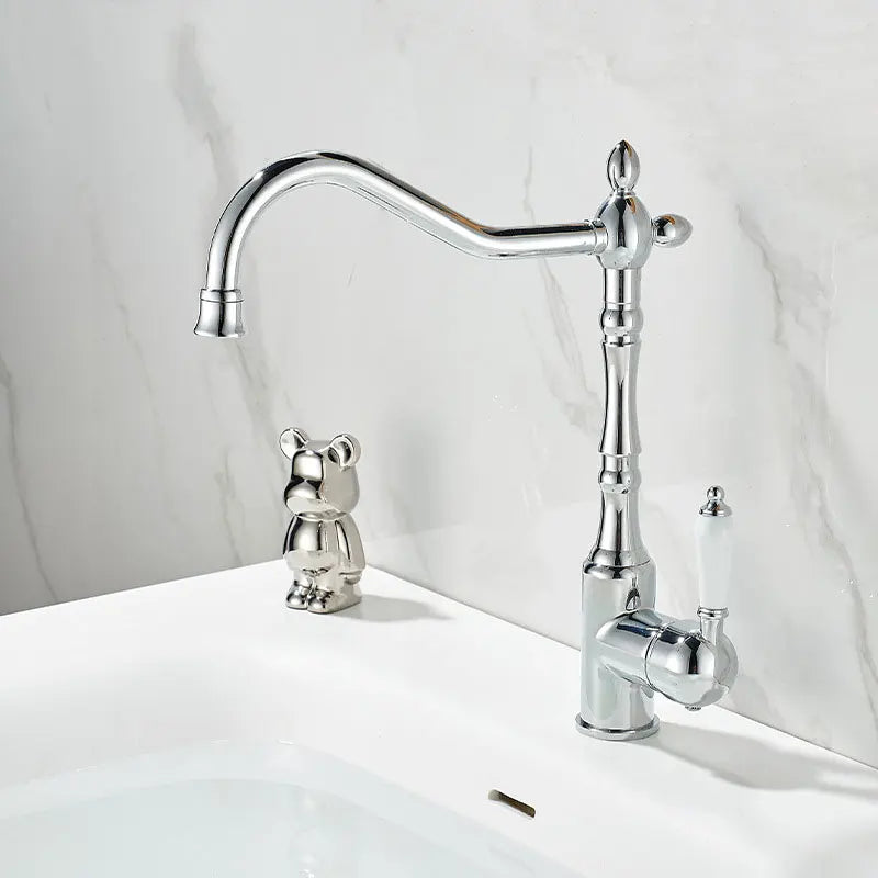 French Brass Light Luxury Three In One Pure