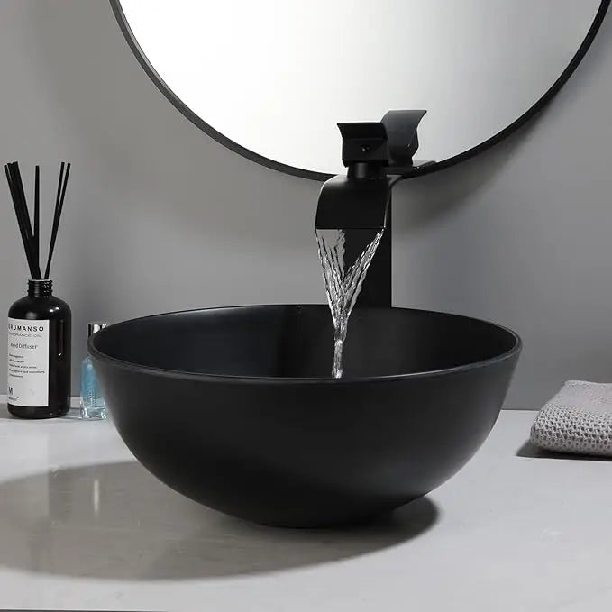 Kemaidi Bathroom Sink Vessel Sink Basin Above Counter