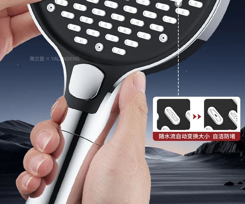 15cm Big Panel High Pressure Shower Head Filter