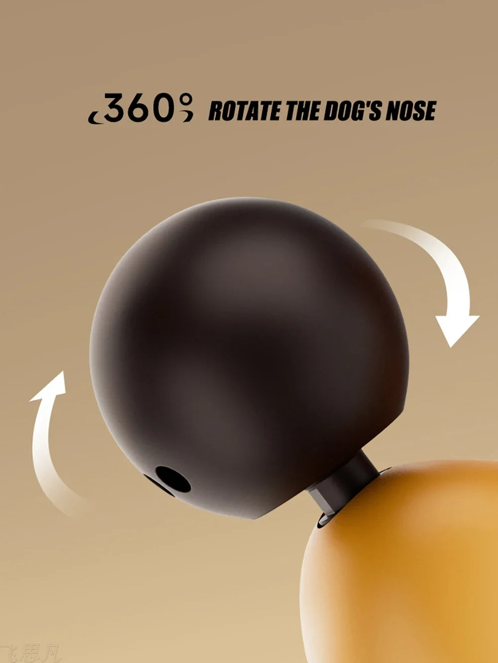 Creative Cute Hat Puppy Faucet Copper 35mm Hole