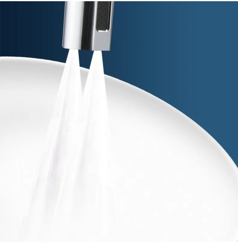 Sink Faucet Connector Sink Waterfall Faucet Splash-Proof Artifact