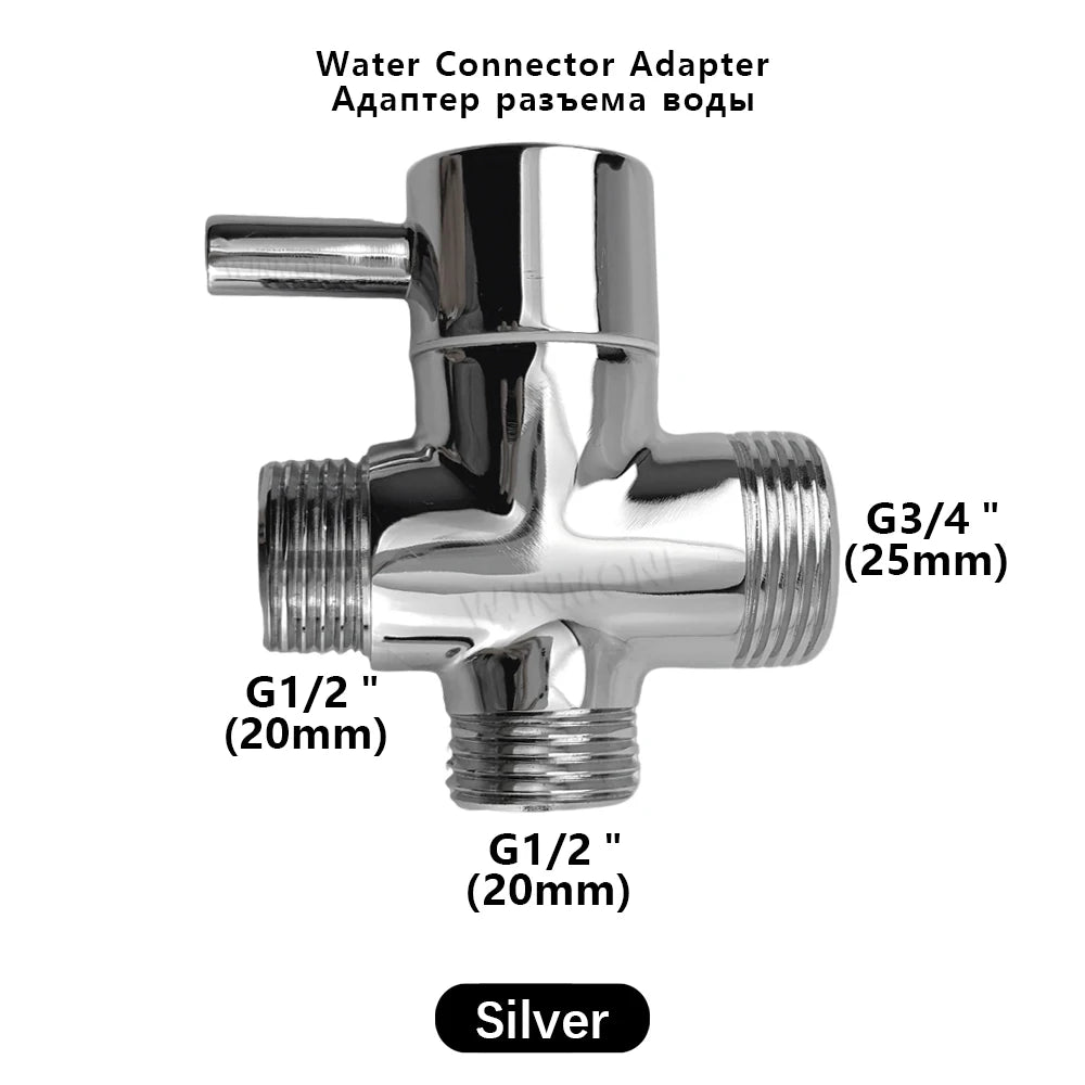 Split Shower Column Bathroom Faucet Cold Mixer Water