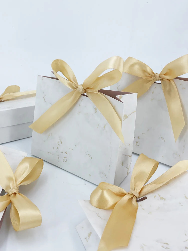 Customization Marble Style Gift Box Wedding Baby Shower