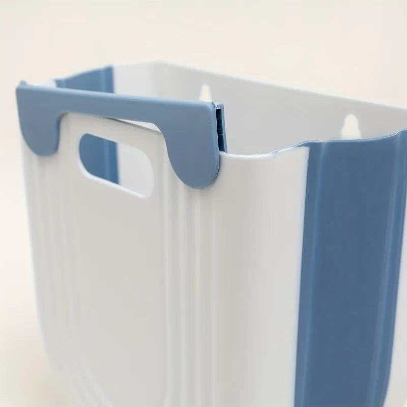 S/L Folding Hanging Trash Can Bathroom Cabinet Wall
