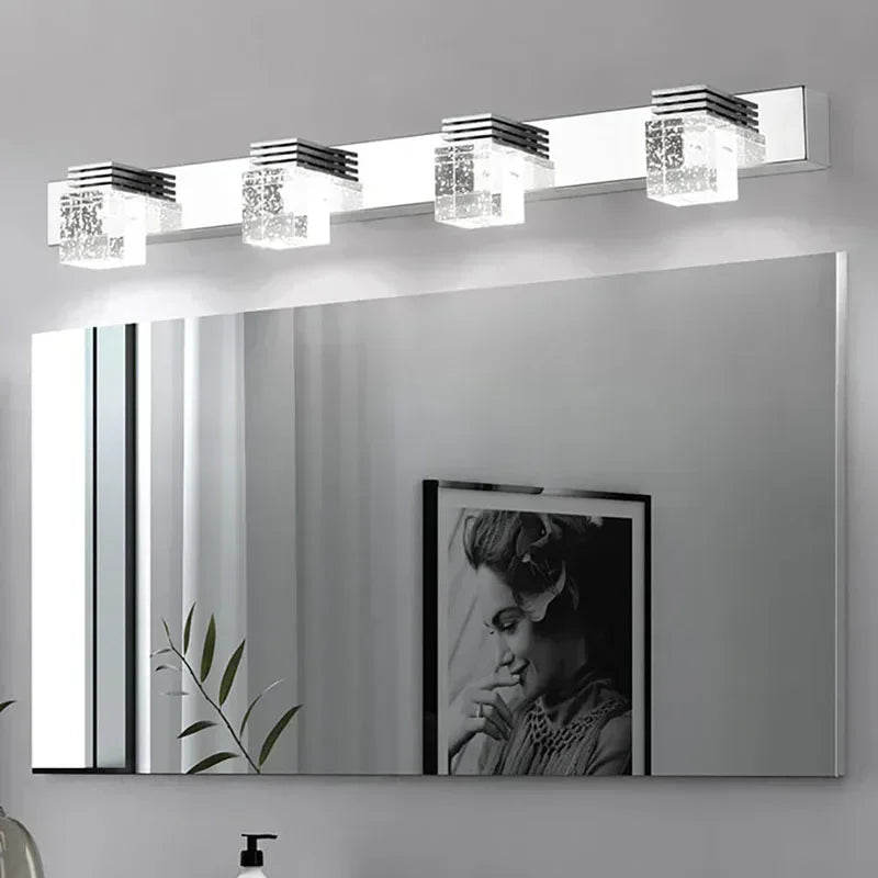 Modern Led Wall Lamp Crystal Sconce Living Dining