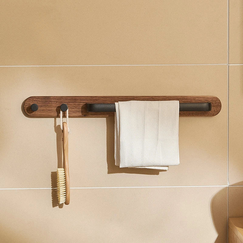 Bathroom Towel Holder Wall Mounted Towel Rack Shower