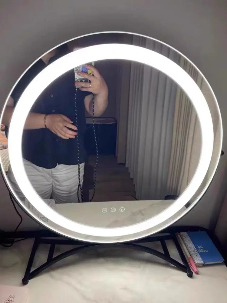 Lighted Vanity Makeup Mirror Lights Three Color Lightings