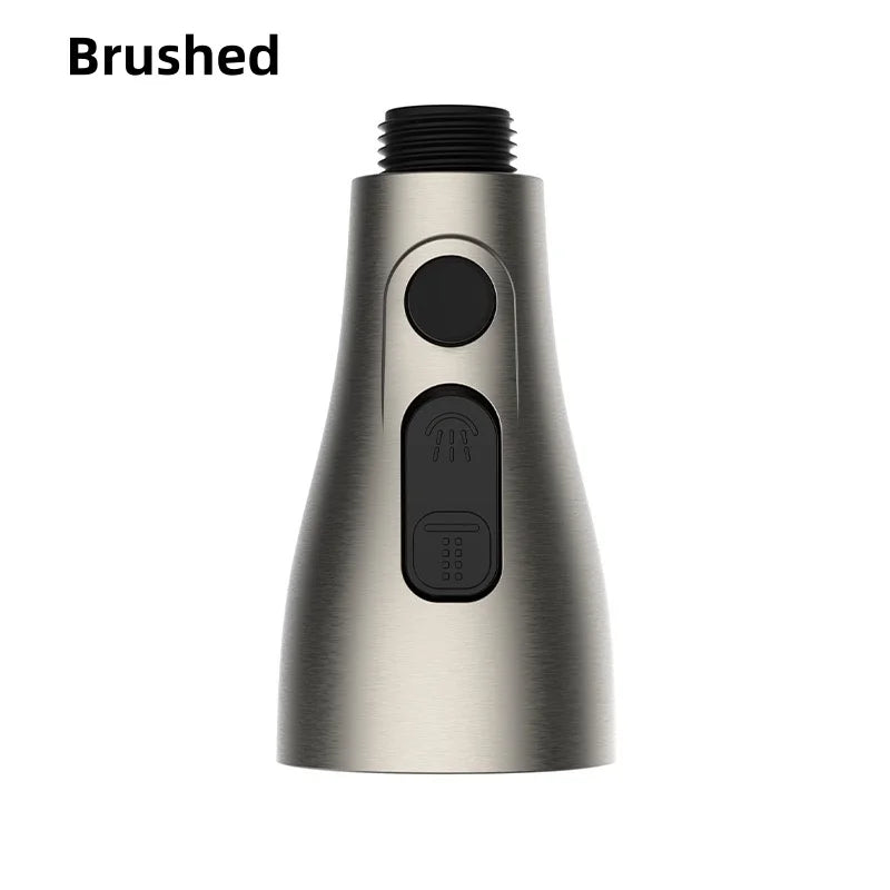 Pull-Out Three-Function Faucet Nozzle Abs Durable Water-Saving