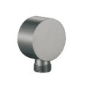 Wall-Mounted Shower Base Chrome Black Gold Square Hand-Held