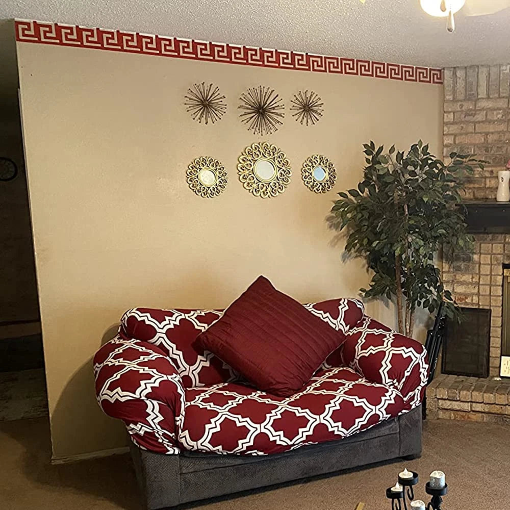 5/10cm Acrylic Wall Mirror Sticker Adhesive Living Room