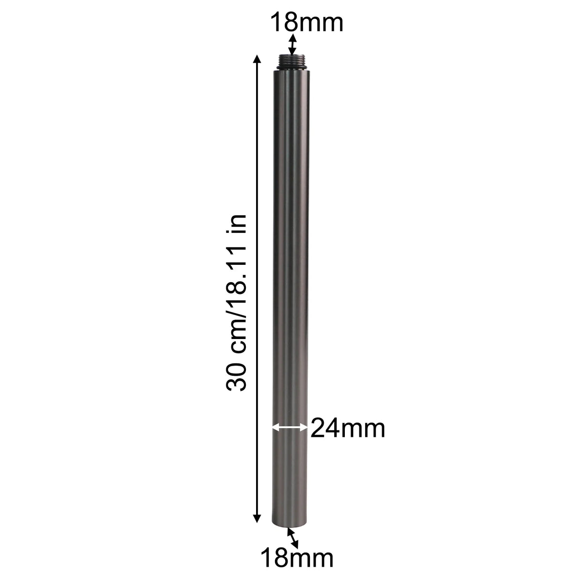 30cm Shower Extender Bathtub Shower System Round Extension