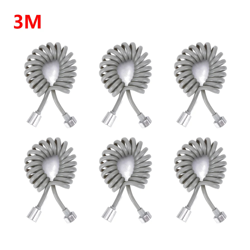 2/3/5m Flexible Shower Hose Universal Spring Extension Hand