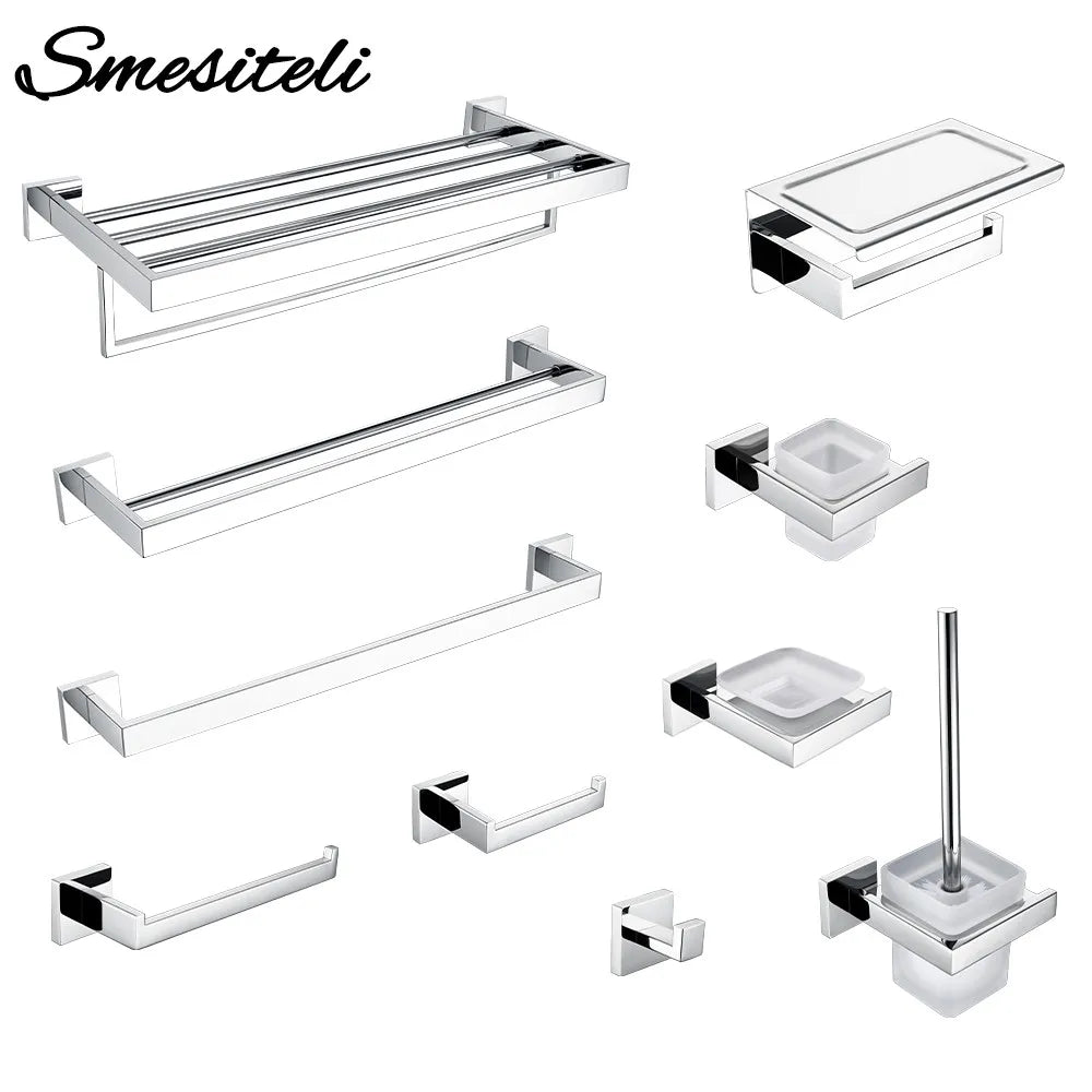 Smesiteli Bathroom Hardware Silver Wc Toilet Paper Holder
