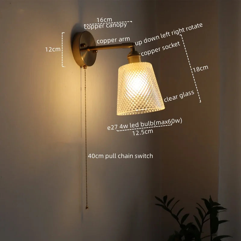 Iwhd Retro Style Led Wall Light Decor Corridor