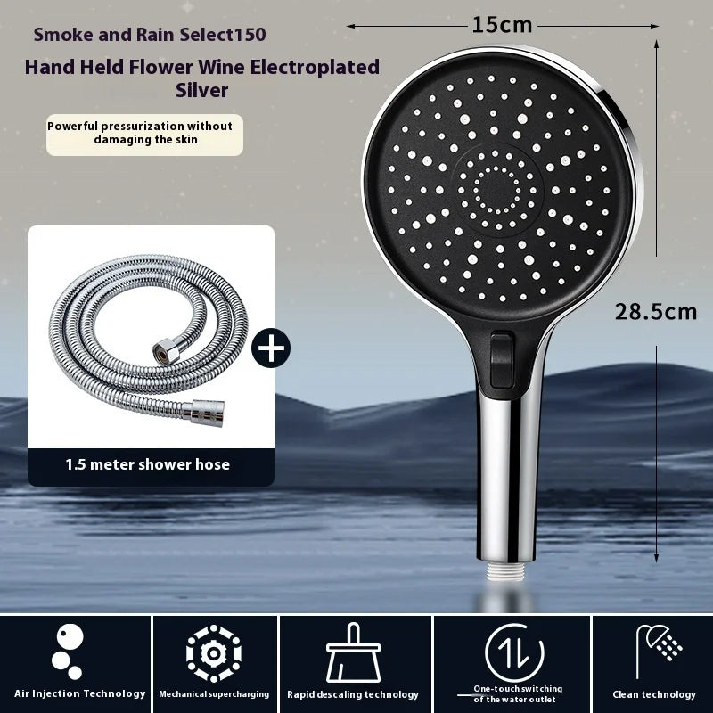 15cm Big Panel Shower Head High Pressure Rainfall