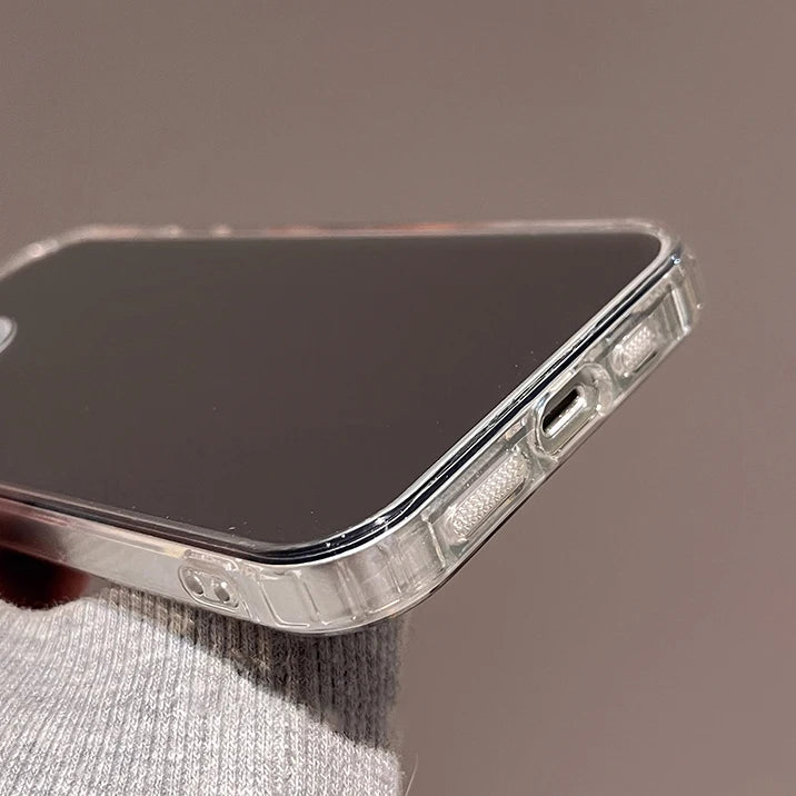 Luxury Acrylic Makeup Mirror Phone Case Iphone 17